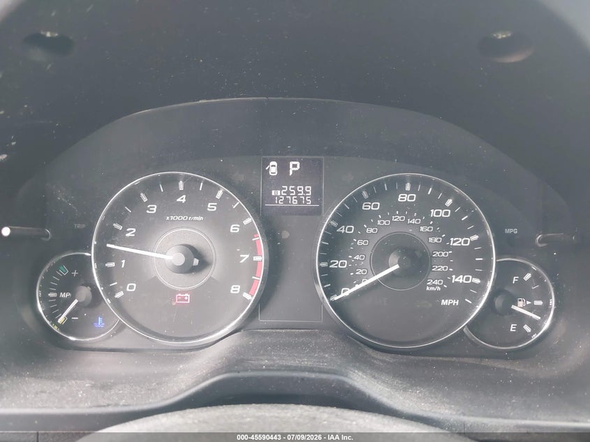 2012 SUBARU OUTBACK auction photo 7