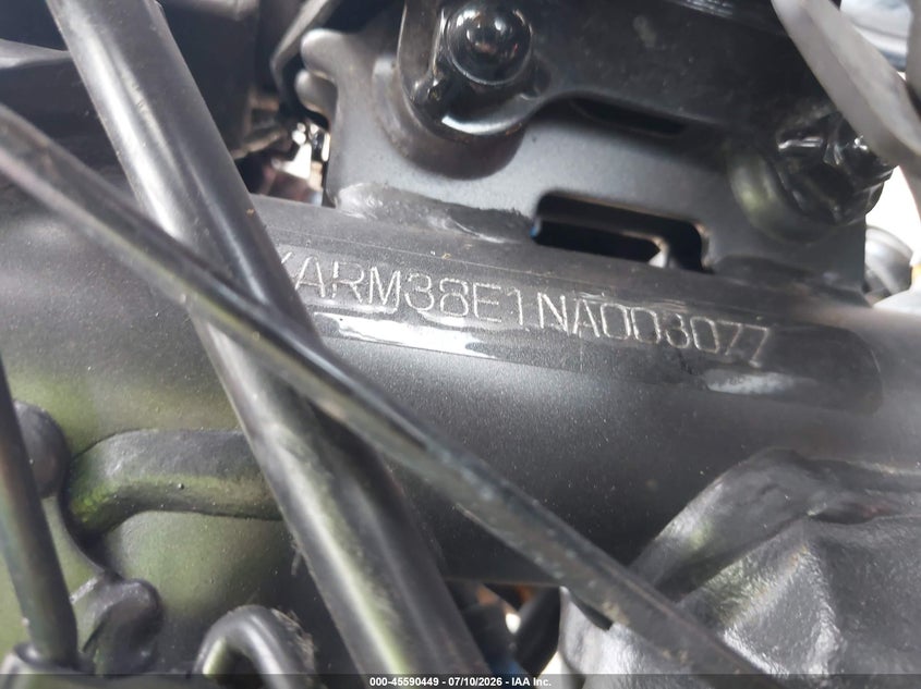 2022 Yamaha Yzfr7 VIN: JYARM38E1NA003077 Lot: 45590449