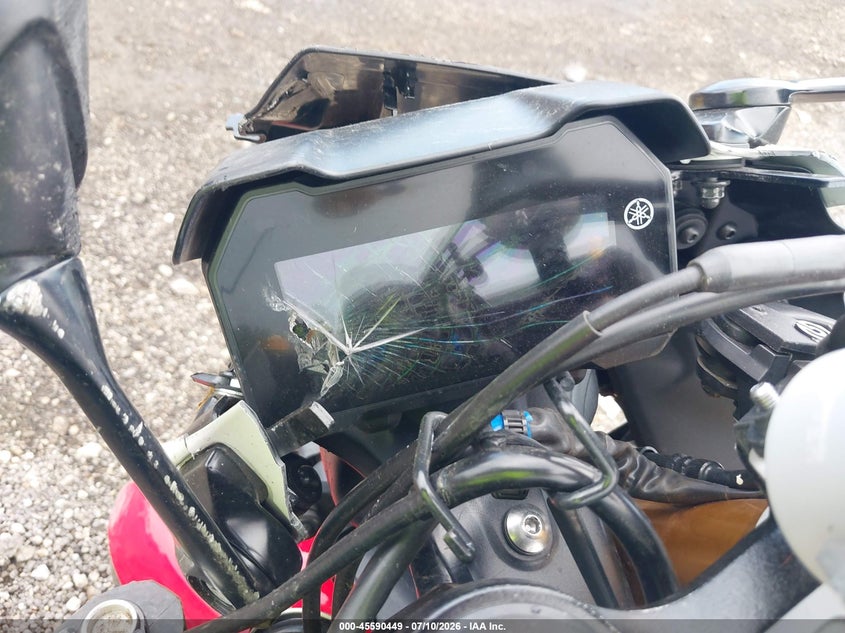 2022 Yamaha Yzfr7 VIN: JYARM38E1NA003077 Lot: 45590449