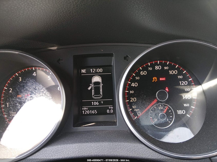 2011 Volkswagen Gti 2-Door VIN: WVWEV7AJXBW066322 Lot: 45590471