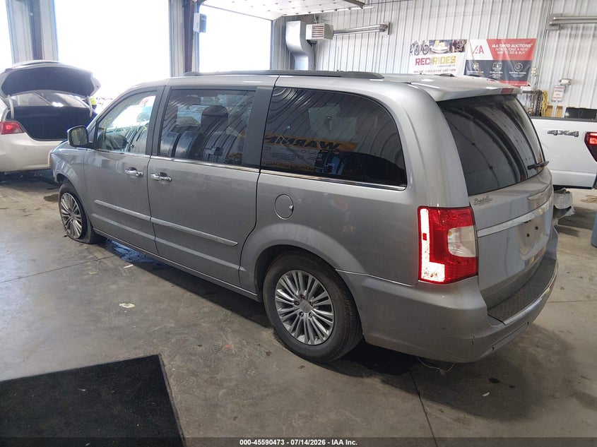 Vin: 2c4rc1cg7dr623267, lot: 46088850, chrysler town & country touring-l 20133