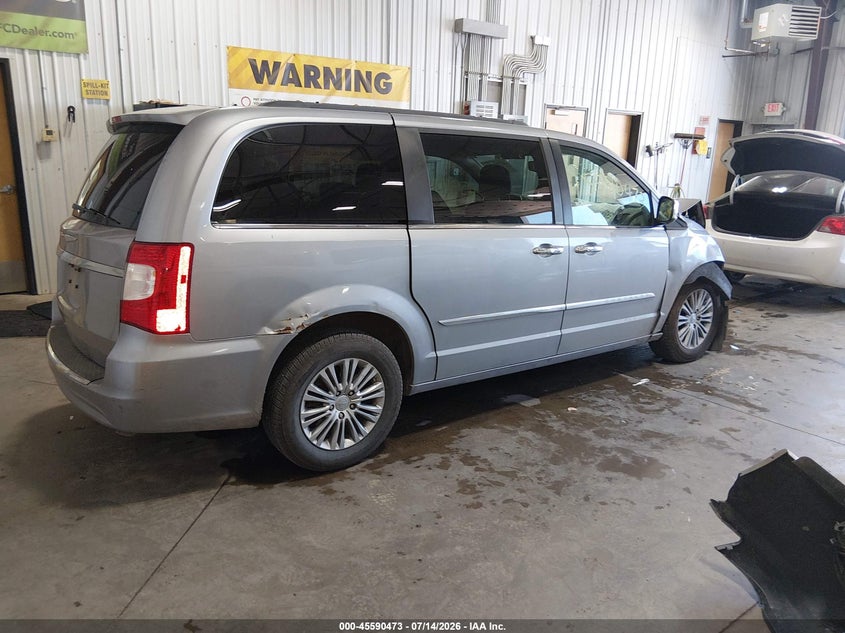 Vin: 2c4rc1cg7dr623267, lot: 46088850, chrysler town & country touring-l 20134