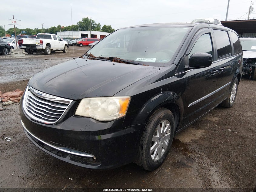 Vin: 2c4rc1bg6er317700, lot: 46088877, chrysler town & country touring 20142