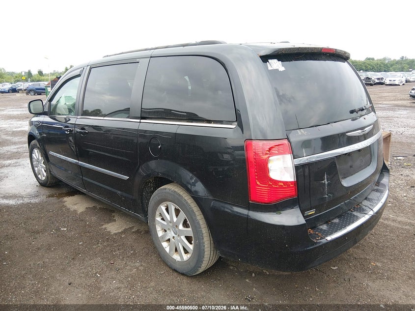 Vin: 2c4rc1bg6er317700, lot: 46088877, chrysler town & country touring 20143