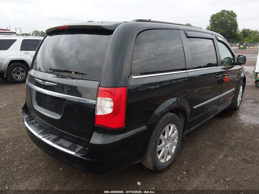 Vin: 2c4rc1bg6er317700, lot: 46088877, chrysler town & country touring 20144