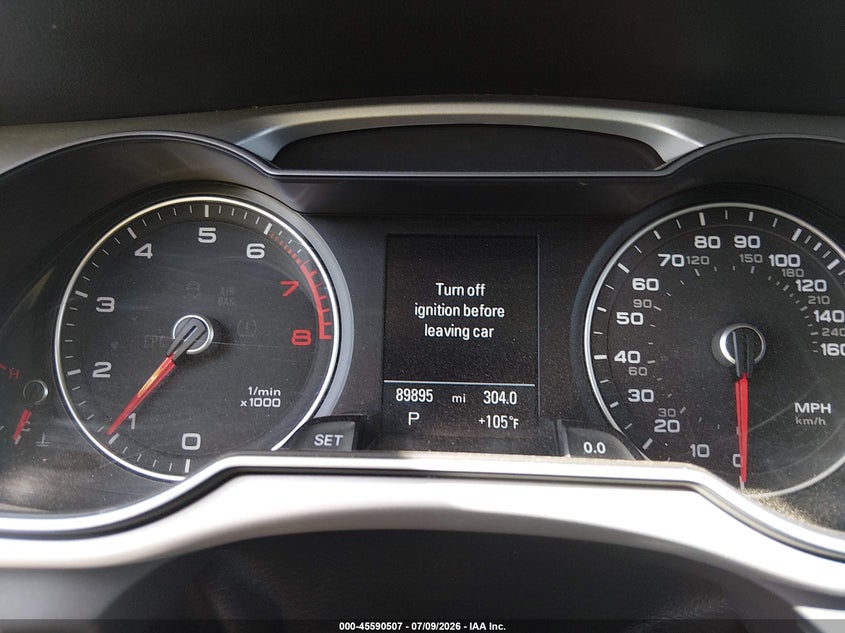 2016 Audi Allroad Premium VIN: WA1TFAFL9GA007451 Lot: 45590507