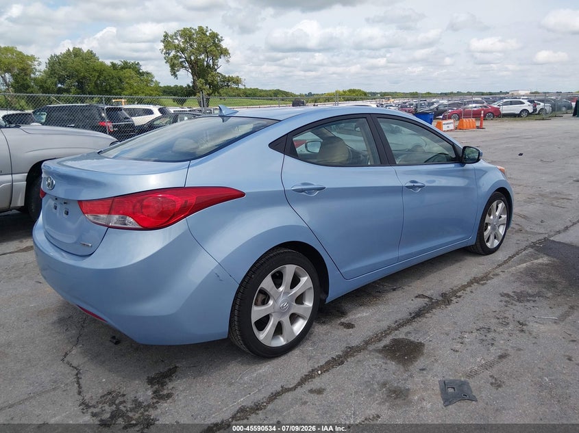 2011 HYUNDAI ELANTRA auction photo 4