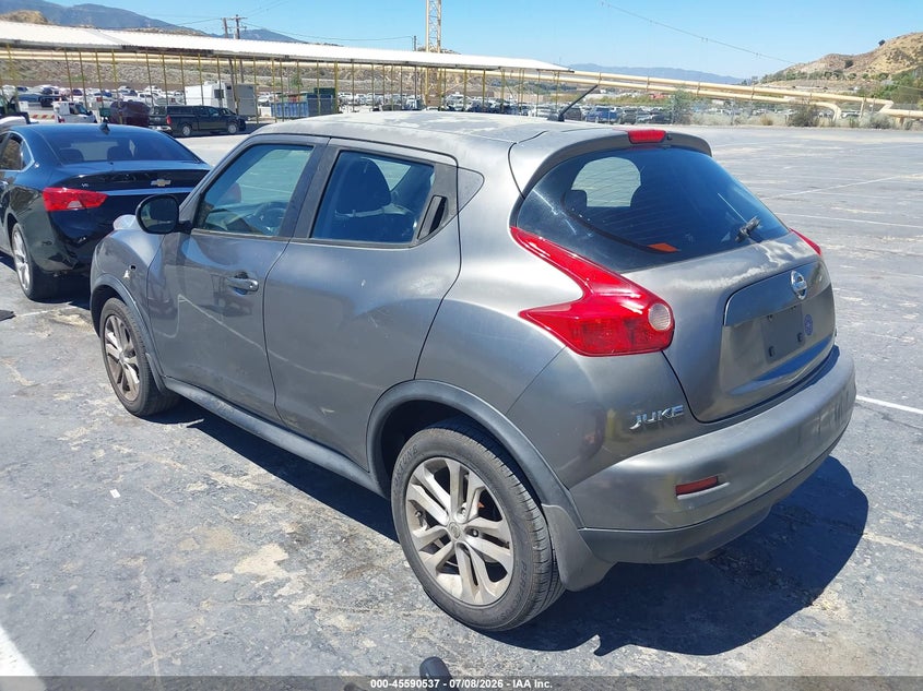 Vin: jn8af5mr3dt213302, lot: 46088914, nissan juke s 20133