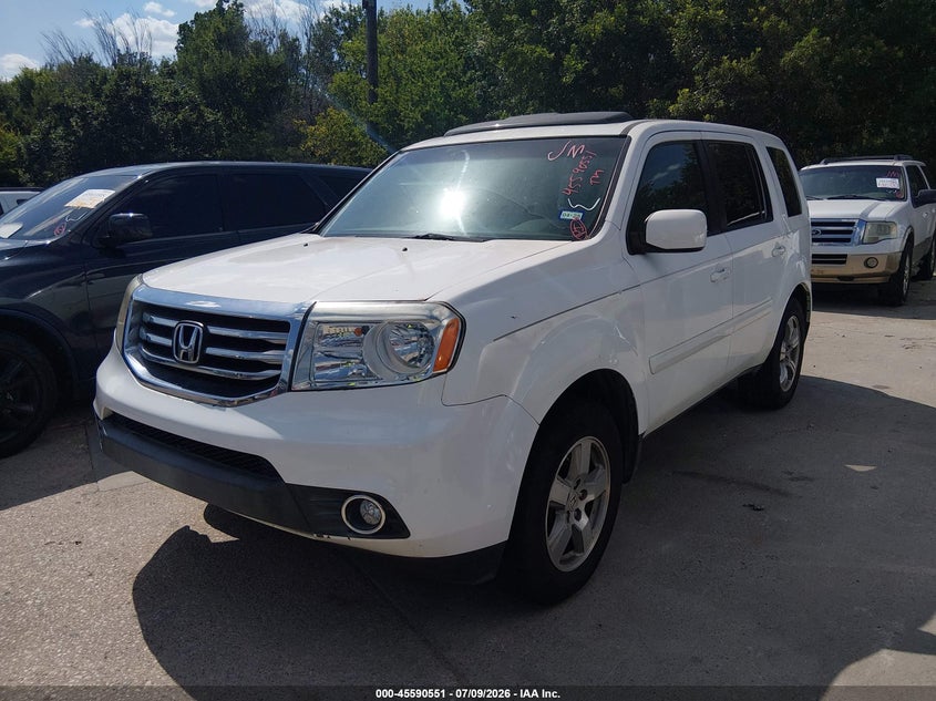 2012 HONDA PILOT auction photo 2