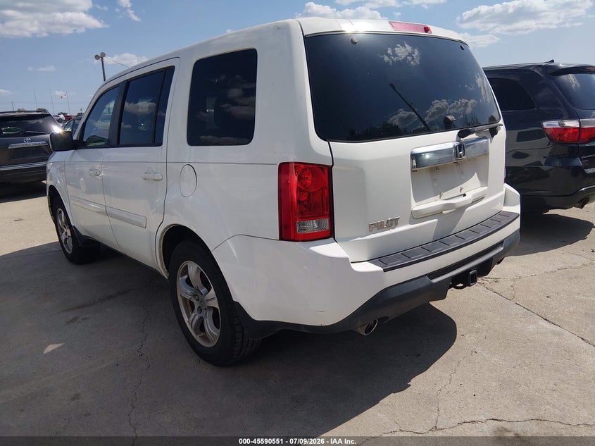 2012 HONDA PILOT auction photo 3