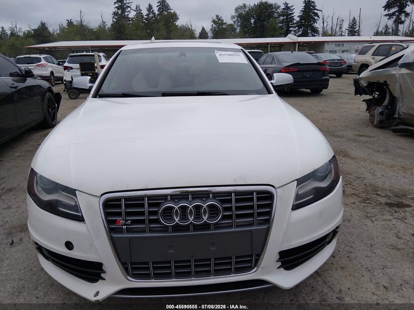 2010 Audi S4 3.0 Premium Plus VIN: WAUBGAFL4AA038125 Lot: 45590555