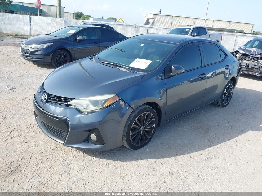 2015 TOYOTA COROLLA auction photo 2