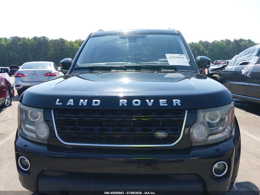 2016 Land Rover Lr4 VIN: SALAK2V68GA812263 Lot: 45590563