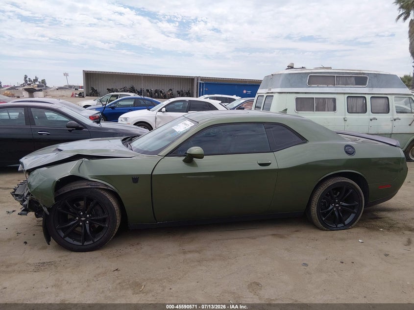 2018 Dodge Challenger Sxt Plus VIN: 2C3CDZAGXJH334670 Lot: 45590571