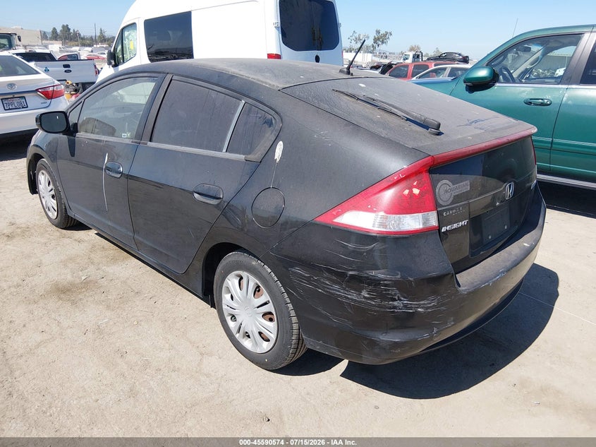Vin: jhmze2h57bs006677, lot: 46088951, honda insight lx 20113
