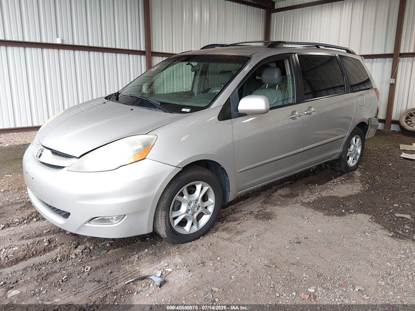 2006 Toyota Sienna, Удар ззаду, IAAI, VIN 5TDBA22CX6S063475 — фото 2
