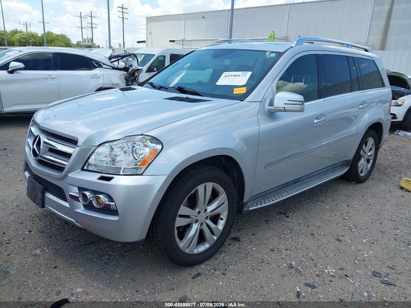 2011 Mercedes-Benz Gl 450 4Matic, Front End, IAAI, VIN 4JGBF7BE7BA705427 — photo 2