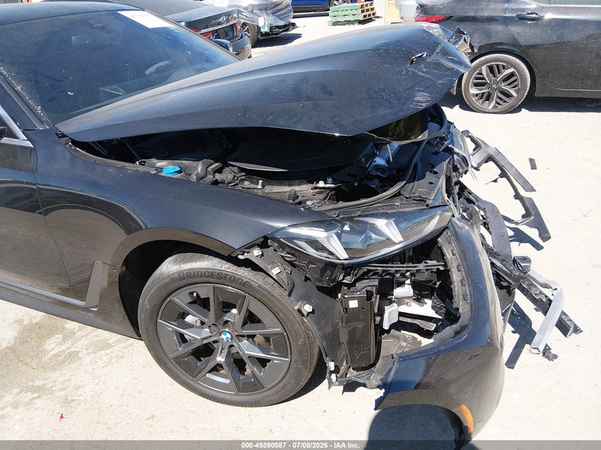 2025 BMW I4 Gran Coupe xDrive40 VIN: WBY43HD06SFU22225 Lot: 45590587