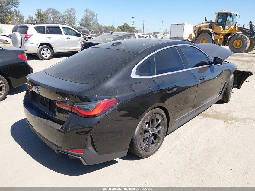 2025 BMW I4 GRAN COUPE auction photo 4
