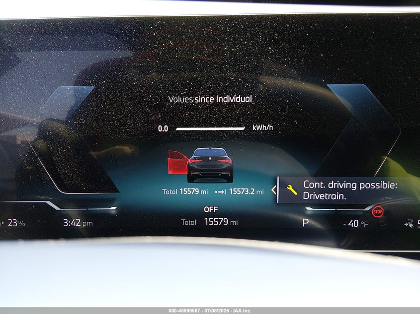 2025 BMW I4 GRAN COUPE auction photo 7