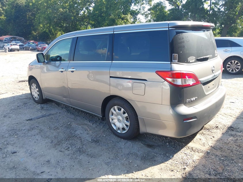 Vin: jn8ae2kp1c9036201, lot: 46089012, nissan quest s 20123