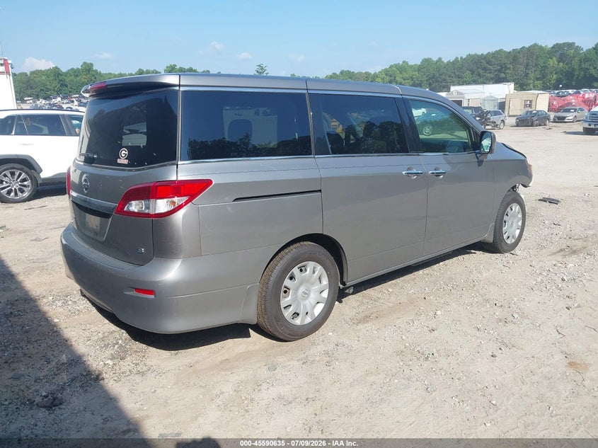 Vin: jn8ae2kp1c9036201, lot: 46089012, nissan quest s 20124