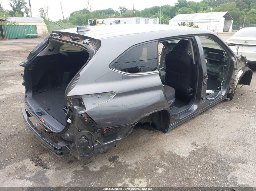 Vin: 5tdbzrbh2ms544461, lot: 46089026, toyota highlander le 20214