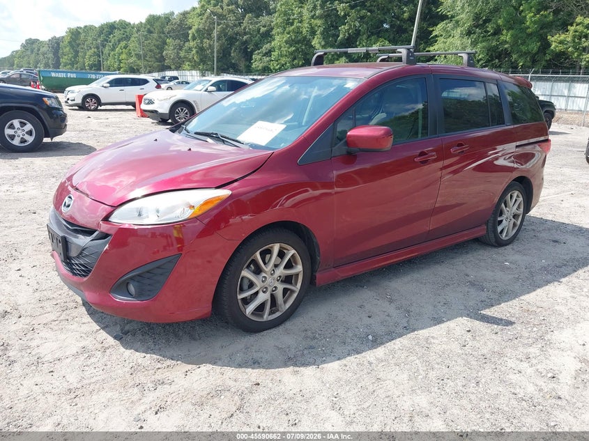 Vin: jm1cw2cl3c0133790, lot: 46089039, mazda mazda5 touring 20122