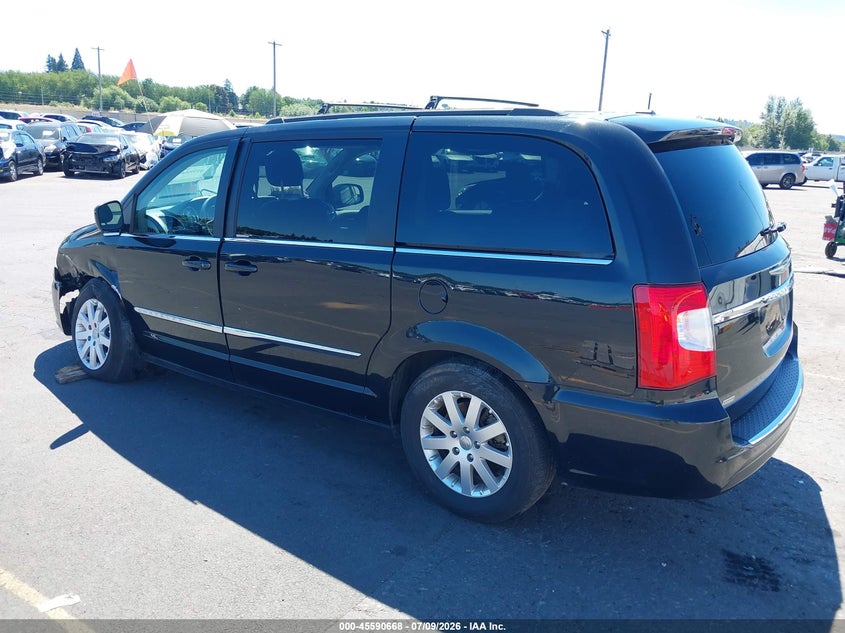 Vin: 2c4rc1bg6er342421, lot: 46089045, chrysler town & country touring 20143