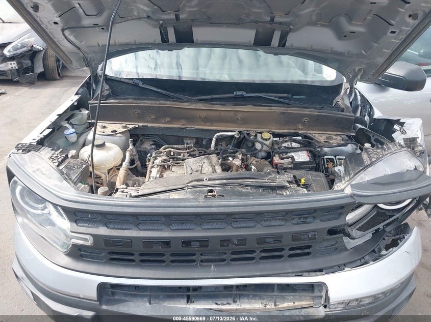 2022 Ford Bronco Sport VIN: 3FMCR9A60NRD75206 Lot: 45590669