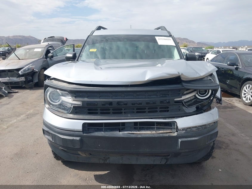 2022 Ford Bronco Sport VIN: 3FMCR9A60NRD75206 Lot: 45590669