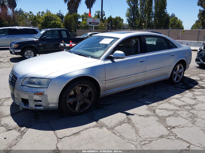 2009 Audi A8, Normal Wear & Tear, IAAI, VIN WAUMV94E59N001252 — photo 2