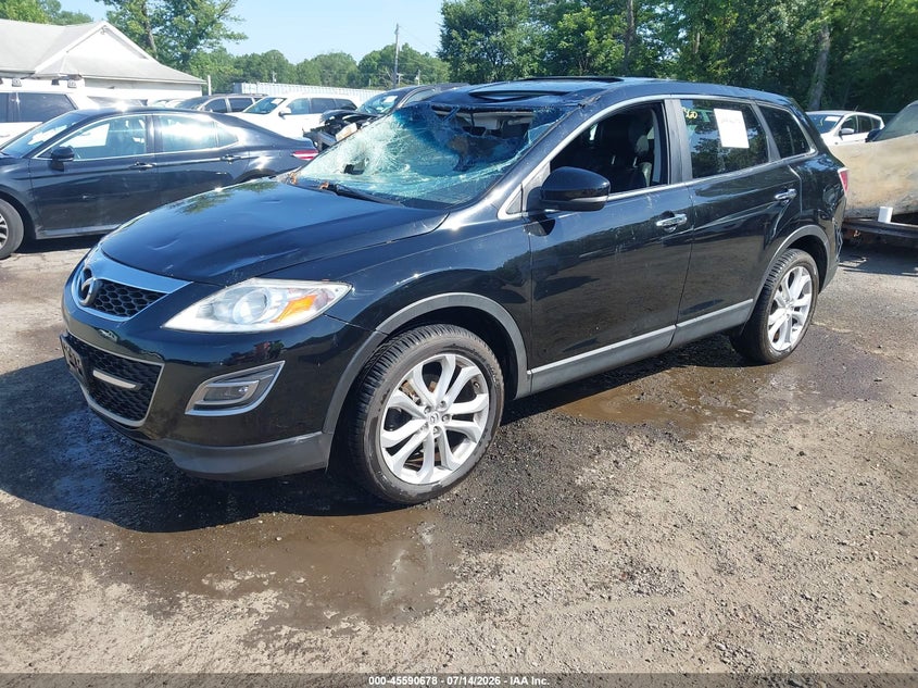 Vin: jm3tb3dv8c0346761, lot: 46089055, mazda cx-9 grand touring 20122