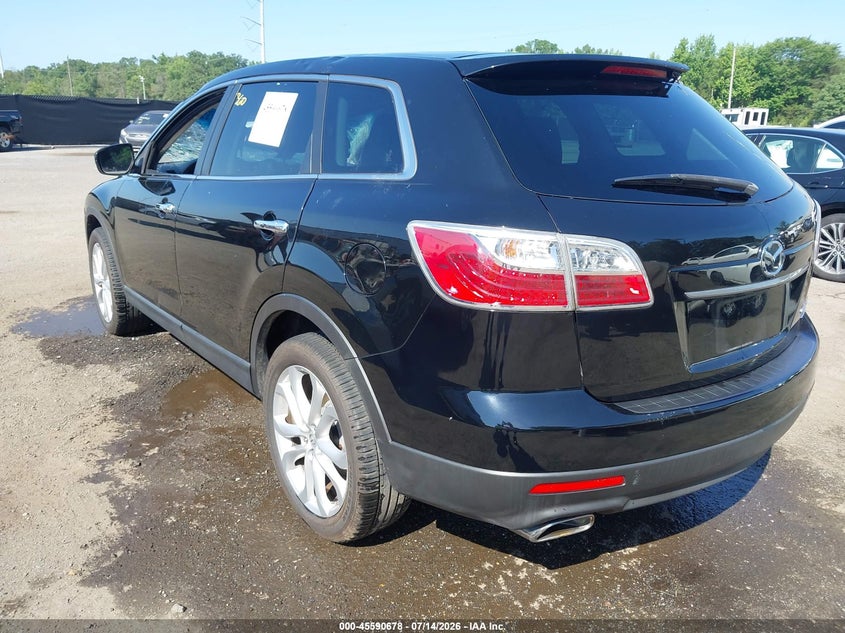 Vin: jm3tb3dv8c0346761, lot: 46089055, mazda cx-9 grand touring 20123