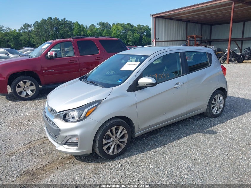 2020 Chevrolet Spark, Front End, IAAI, VIN KL8CD6SA6LC417256 — photo 2