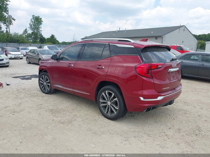 Vin: 3gkalxex5jl238249, lot: 46089060, gmc terrain denali 20183