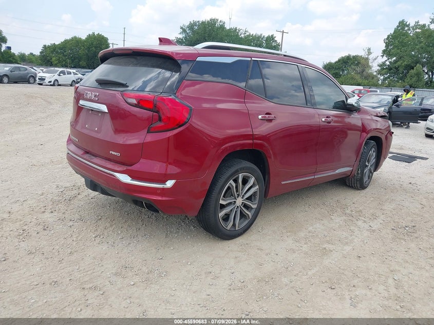 Vin: 3gkalxex5jl238249, lot: 46089060, gmc terrain denali 20184