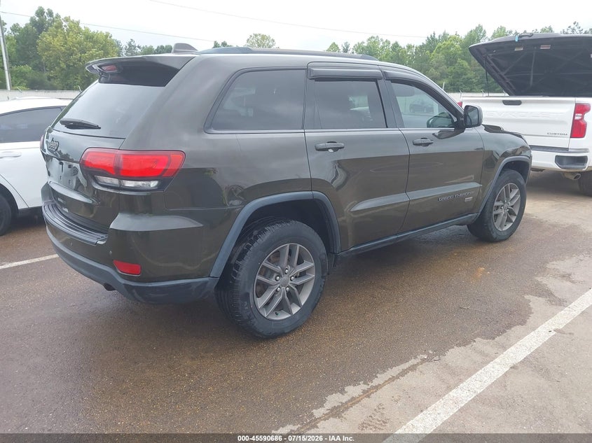Vin: 1c4rjfag7gc408541, lot: 46089063, jeep grand cherokee 75th anniversary 20164