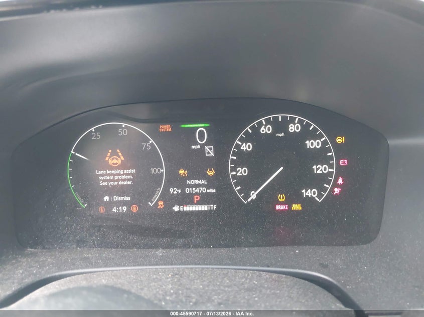 2025 HONDA CR-V HYBRID auction photo 7