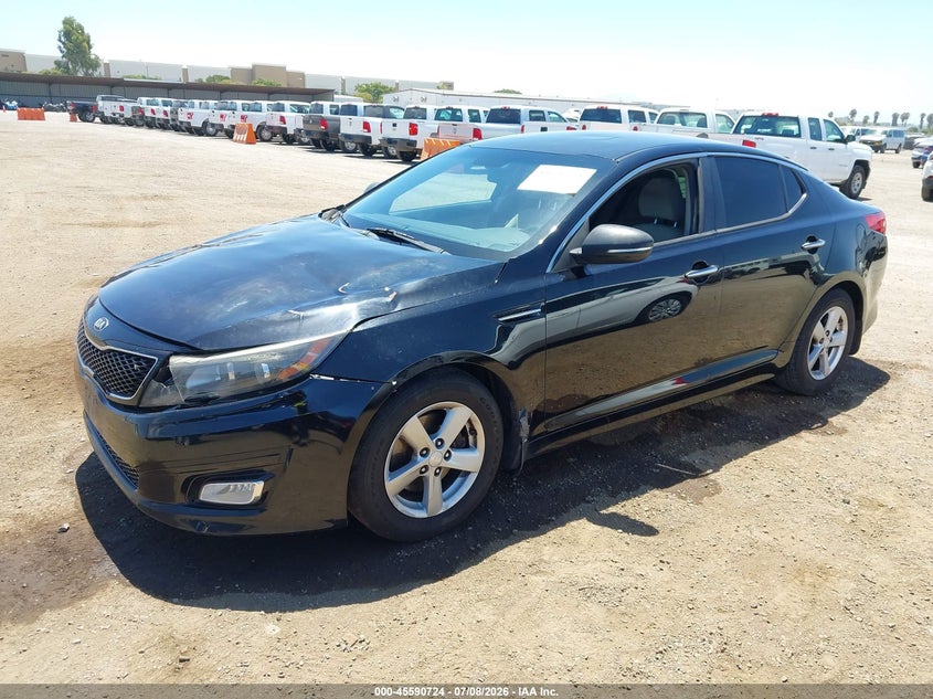 2014 Kia Optima Lx 5XXGM4A77EG321755 photo 1