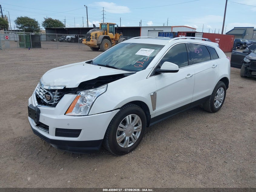 Vin: 3gyfnbe37fs516250, lot: 46089104, cadillac srx luxury collection 20152