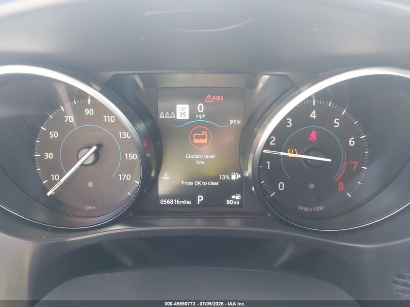2020 Jaguar F-Pace Premium P250 Awd Automatic VIN: SADCJ2FX9LA656646 Lot: 45590773