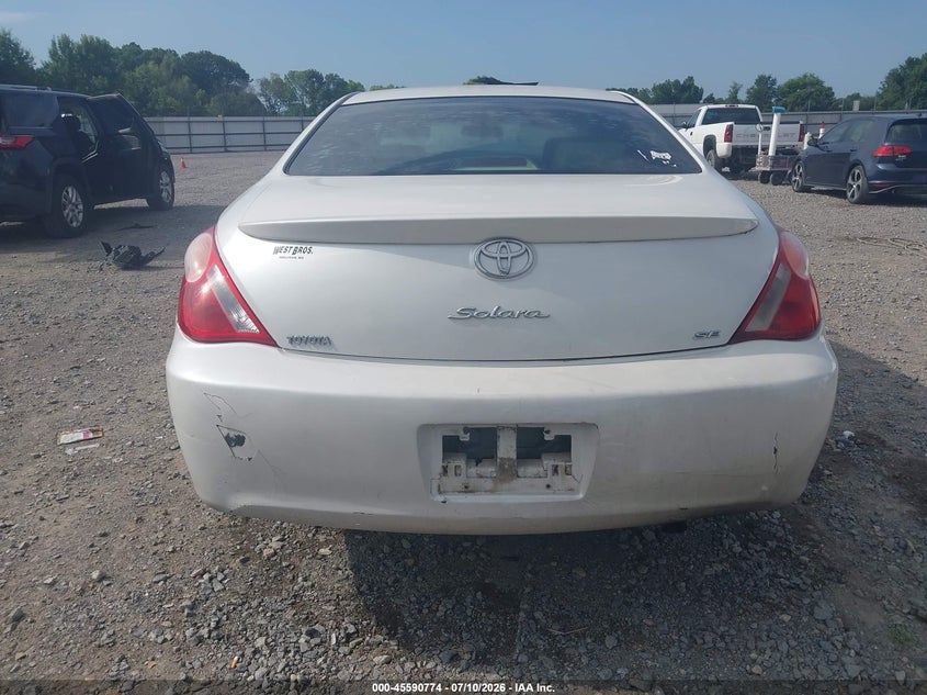 2005 Toyota Camry Solara Se VIN: 4T1CE38P65U963773 Lot: 45590774