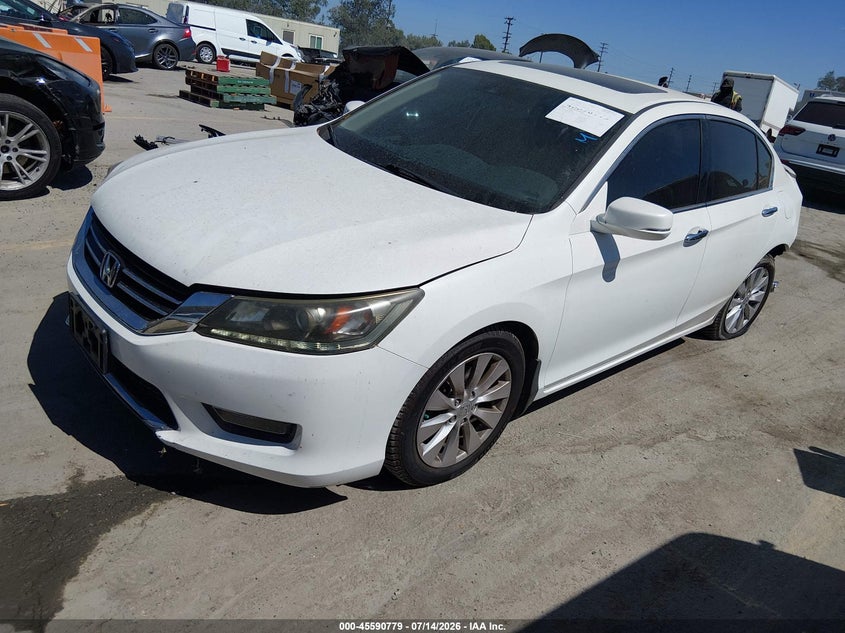 2014 Honda Accord, Лівий зад, IAAI, VIN 1HGCR3F88EA009226 — фото 2