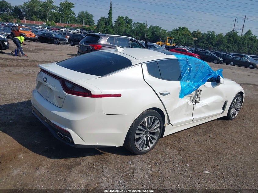 Vin: knae25la3j6027478, lot: 46089199, kia stinger premium 20184
