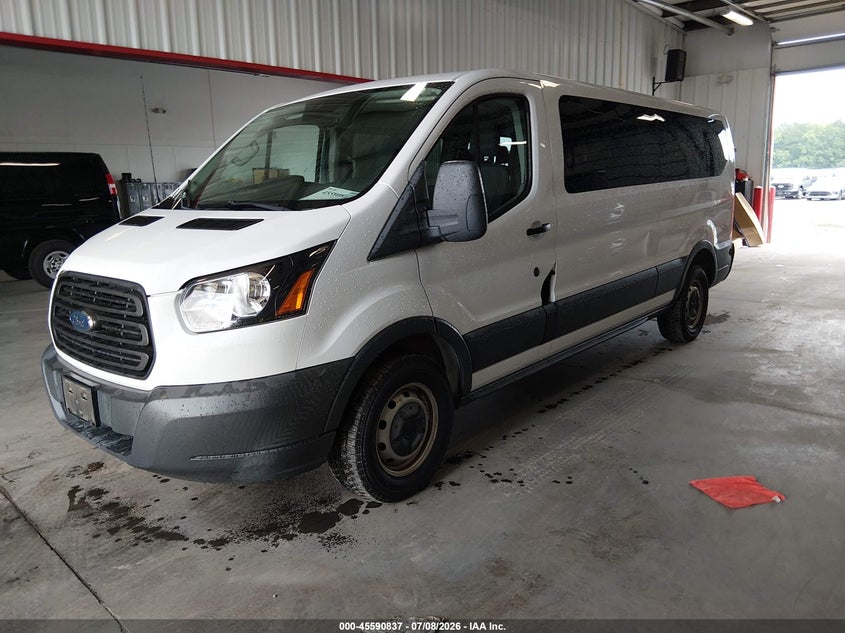 Vin: 1fbzx2zm7jkb31277, lot: 46089214, ford transit-350 xl 20182
