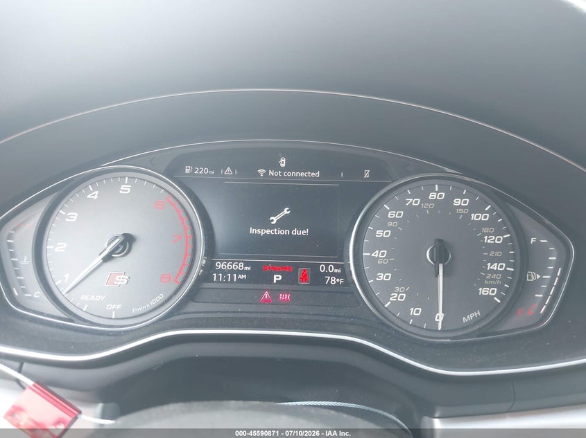 2019 AUDI S4 auction photo 7