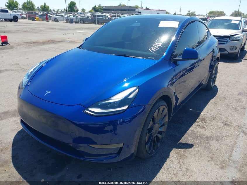 2025 TESLA MODEL Y auction photo 2