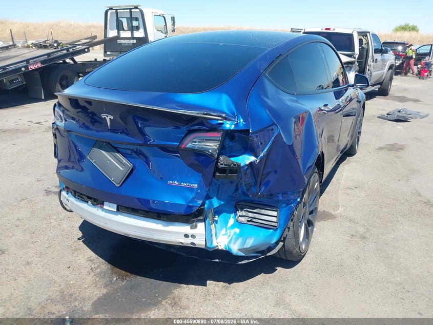2025 TESLA MODEL Y auction photo 4