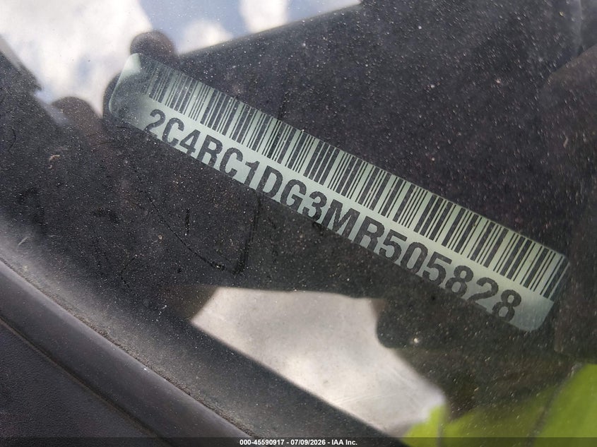 2021 Chrysler Voyager Lxi VIN: 2C4RC1DG3MR505828 Lot: 45590917